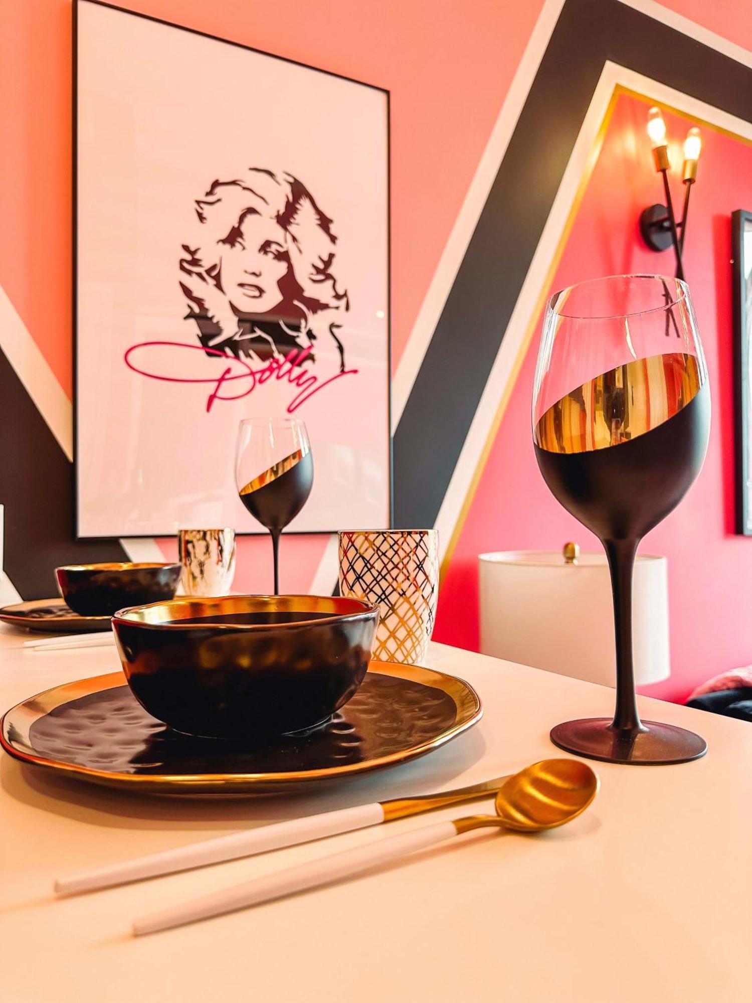 내슈빌 Dolly'S Glam Getaway - Glittering Gem Near Broadway 빌라 외부 사진
